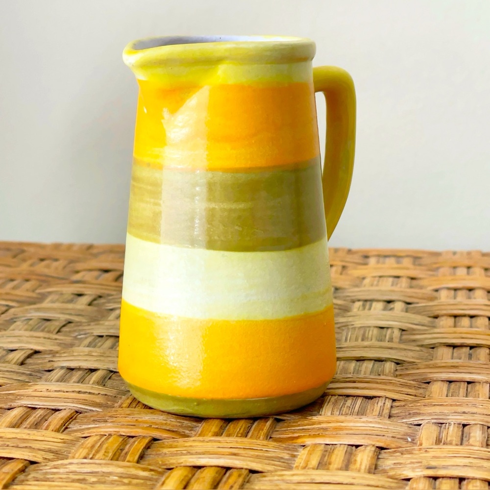 Vintage Holt Howard Striped Creamer Pitcher